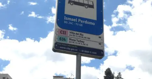 PARADERO SITP ISMAEL PERDOMO  284A06